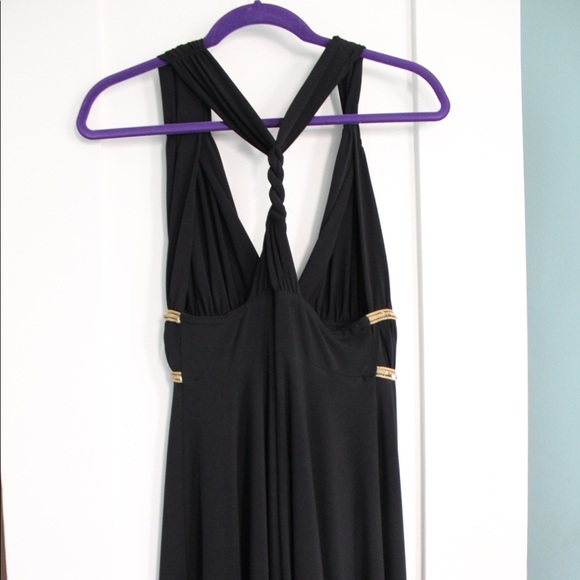 Black halter dress - Picture 2 of 2
